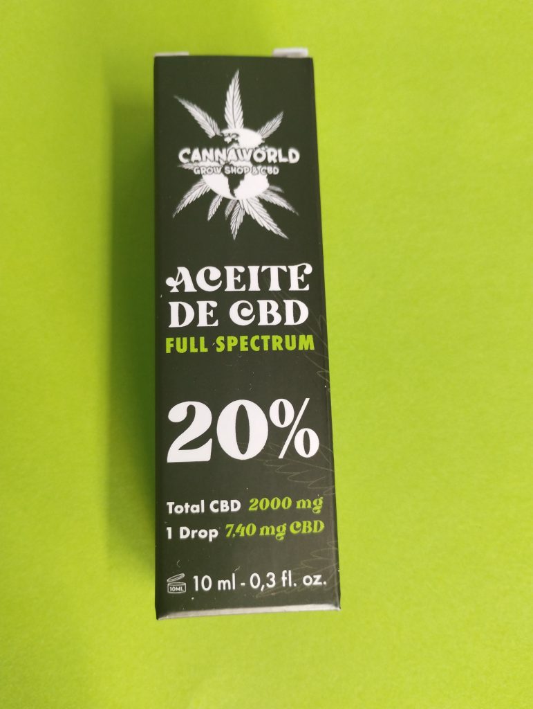Aceite CBD 20 %