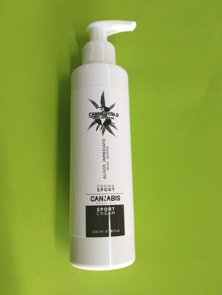 Crema sport CBD